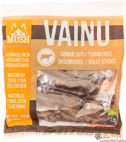 Vainu Kotimainen sonnin suti, 250g - Kuivatut ruhon osat koiralle - 39173 - 1