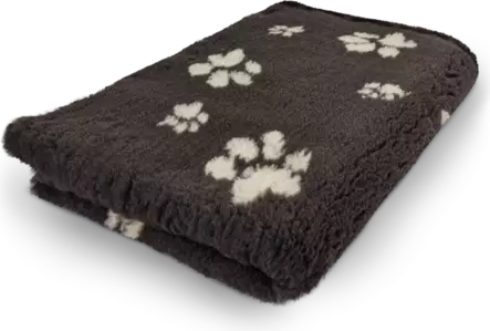 Vetbed tummanruskea tassuilla - Koiran makuualustat ja viltit - 42373 - 2