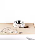 Silikonialusta, beige 60x40cm - Koiran ruokakupit - 42133 - 2