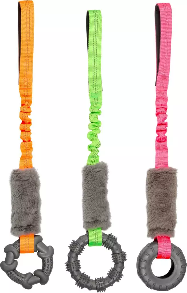 Companion bungee TPR- renkaalla - Koiran palkkauslelut - 82963 - 1