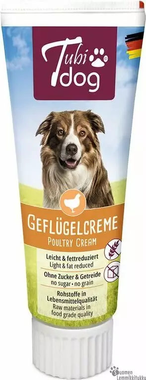 Tubidog Herkkupate Siipikarjan maksa 75g - Pehmeät makupalat koiralle - 41933 - 1