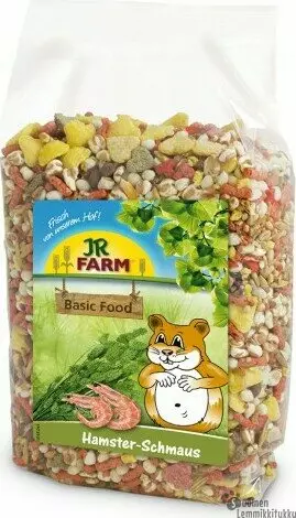 JR-Basic täysrehu hamstereille ja hiirille 600g - Hiiren ruoka - 37703 - 1