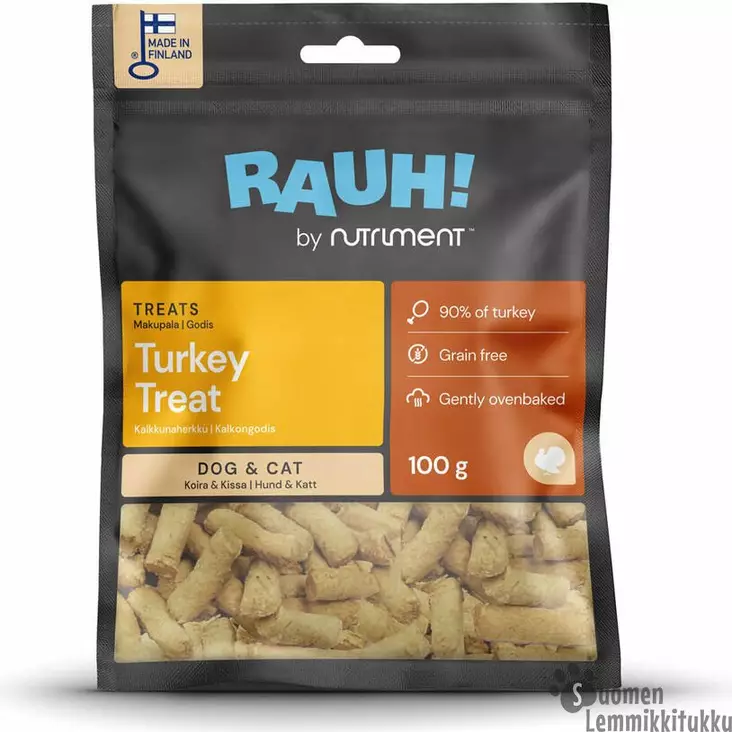 Rauh! Kalkkunaherkku 100g - Pehmeät makupalat koiralle - 41683 - 1