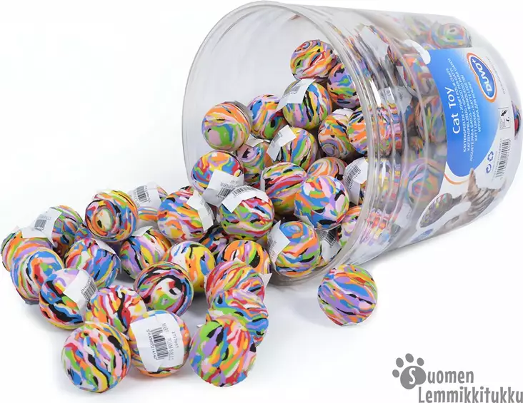 Duvo+ Kissan vaahtomuovipallo Marble - Kissan pallot - 40353 - 1