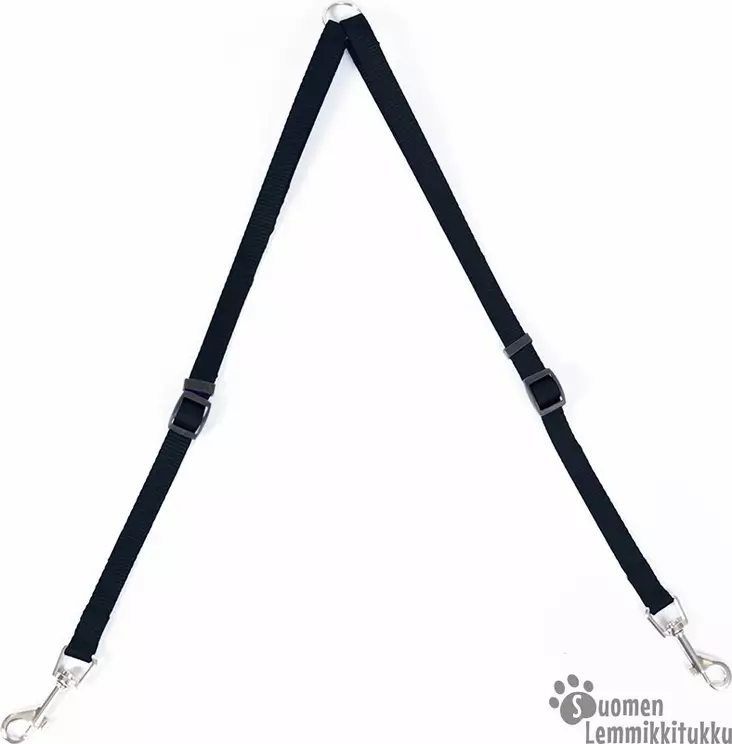 Duvo+ Nylonjakaja musta 40-70 cm / 15 mm - Koiran kakkapussit ja ulkoilutarvikkeet - 39133 - 1