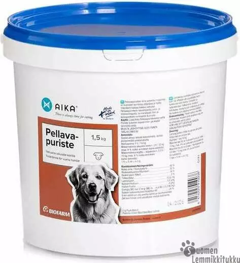 Aika Pellavapuriste 1,5 kg - Koiran lisäravinteet ja öljyt - 42513 - 1