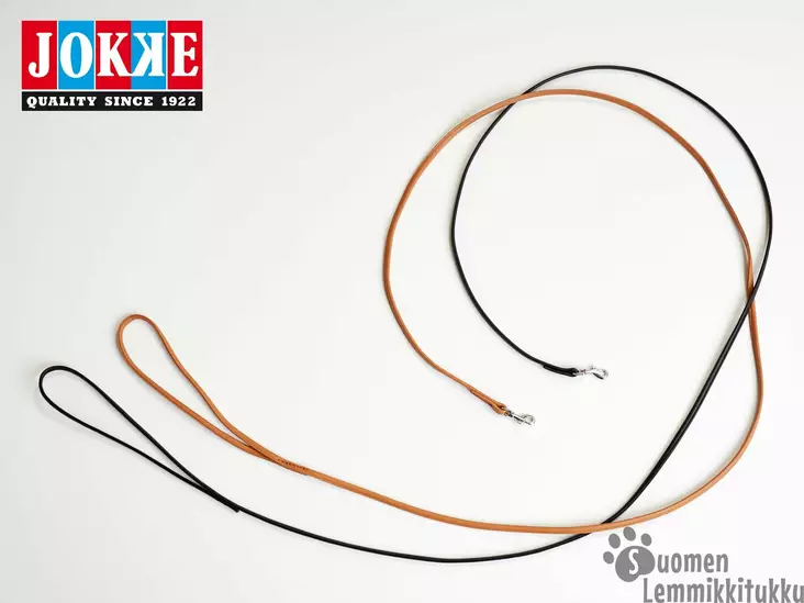 Petit pyöreä nahkatalutin 180cm, 5mm pienellä pistoolilukolla - Koiran nahkahihnat - 40423 - 1