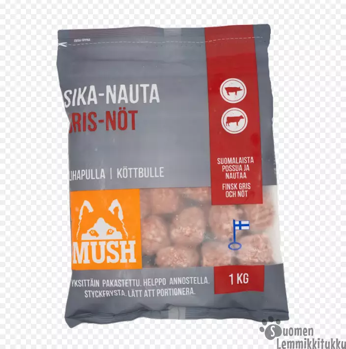 Mush Sika-nauta 6x1kg - Mush raakaruoka - 37343 - 1