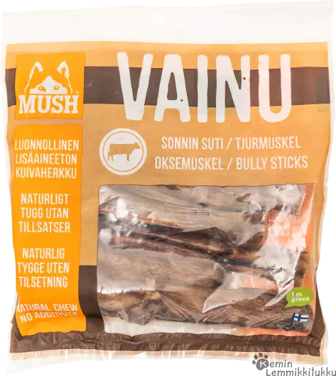 Vainu Kotimainen sonnin suti, 250g - Kuivatut ruhon osat koiralle - 39173 - 1