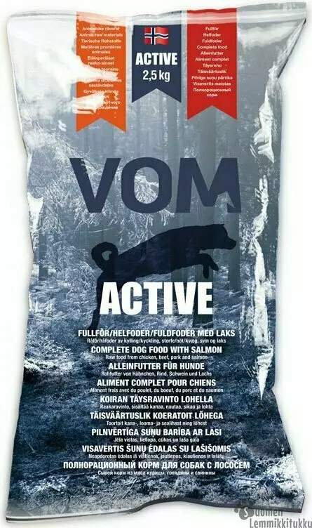 Vom Active Lohella 2,5kg - Koiran raakaruoka - 40583 - 1