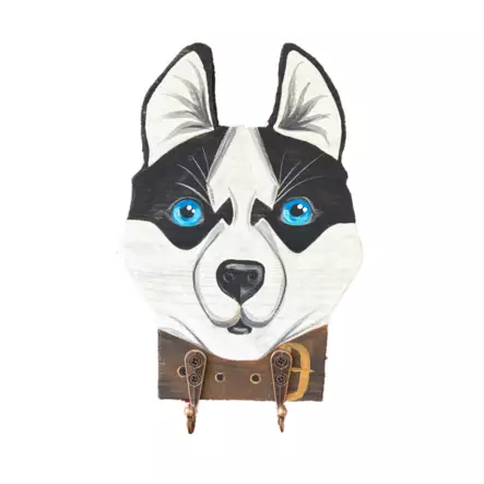 Käsintehty naulakko, husky - Koiran valjaat - 42674 - 1