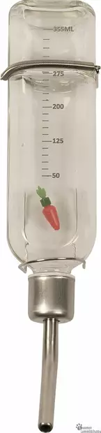 Duvo+ Lasinen vesipullo - Kanin/jyrsijän ruokakupit, juomapullot - 41294 - 1