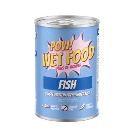 POW! Adult Fish säilyke 400g - Koiran märkäruoka - 43014 - 1