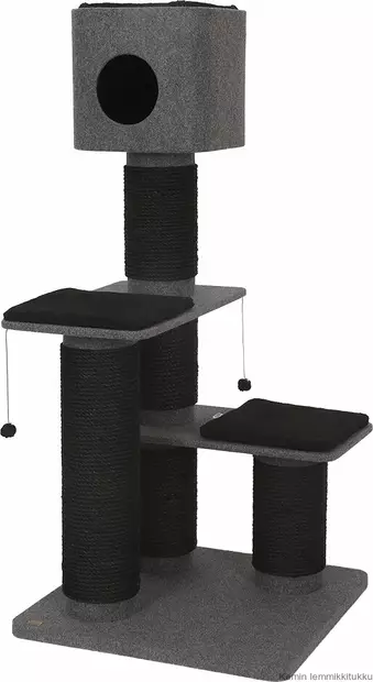 Raapimapuu comfort plus Obsidian, harmaa - Kissan raapimapuut - 37244 - 1