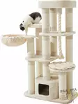Raapimis- ja kiipeilypuu Fredo, cream - Kissan raapimapuut - 41884 - 1