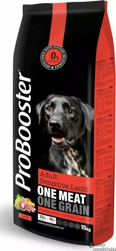 Probooster Adult Sensitive Lamb - Kuivaruoka normaaliaktiiviselle koiralle - 38494 - 1