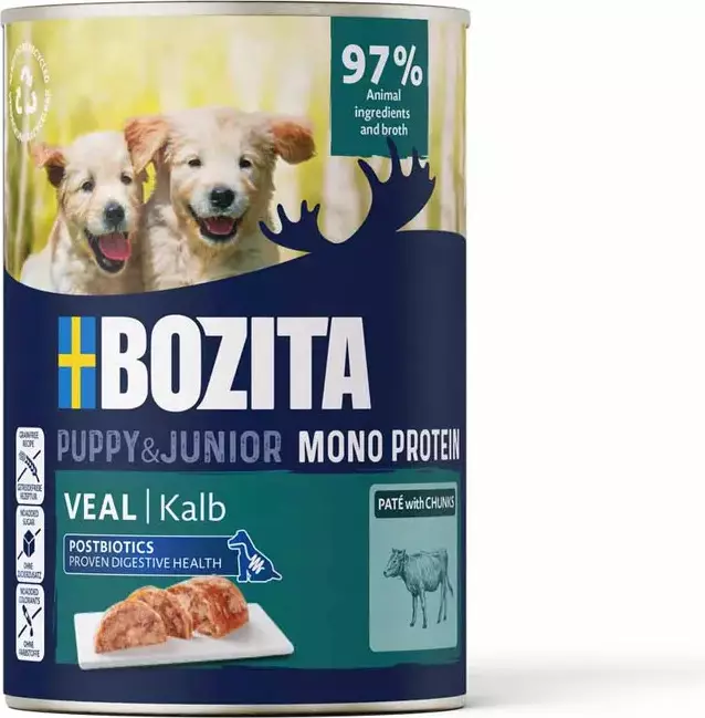 Bozita Dog Pate vasikka 400g - Koiran märkäruoka - 42944 - 1