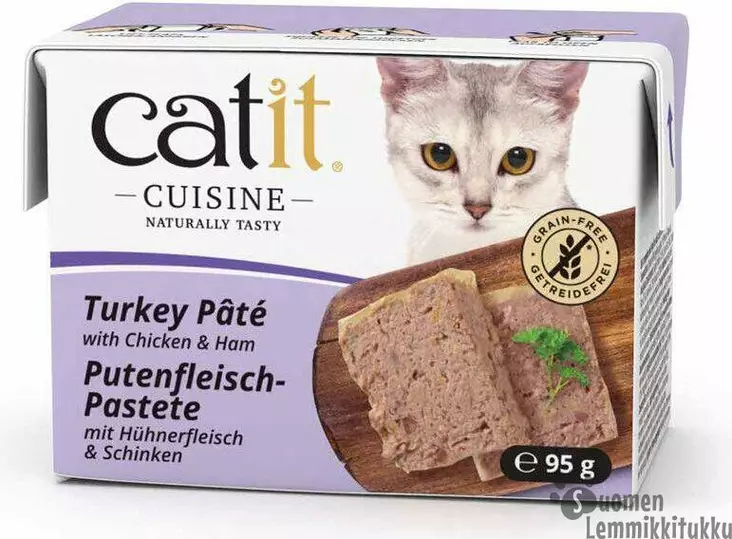 Catit Cuisine Pate Kalkkuna,Kana&Kinkku - Kissan märkäruoka - 42014 - 1