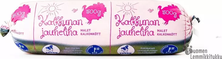 Kalkkunanjauheliha 20x0,5kg, ennakkotilaus - Tessu raakaruoka - 41414 - 1