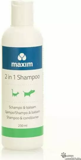 Maxim 2in1 shampoo ja hoitoaine 250 ml - Koiran shampoot - 38154 - 1