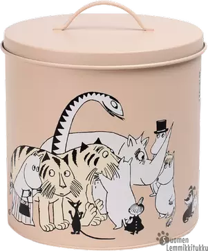 Muumi Säilytyspurkki beige 21cm - Koiran herkut ja puruluut - 41014 - 1