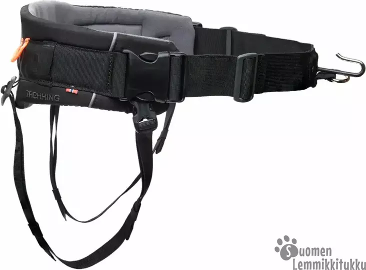 Non-stop Trekking Belt 2.0 vetovyö musta - Vetovyöt omistajalle - 41314 - 1