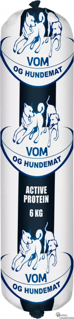 Vom Active Proteiini 6kg, lavatilaus kotiin toimitettuna - Vom raakaruoka - 41474 - 1