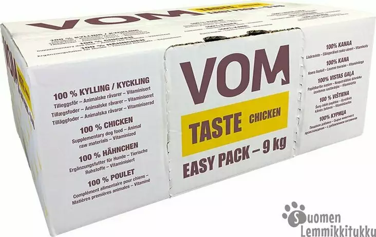 Vom Taste Kana Easy pack 9kg, ennakkotilaus - Vom raakaruoka - 40534 - 1