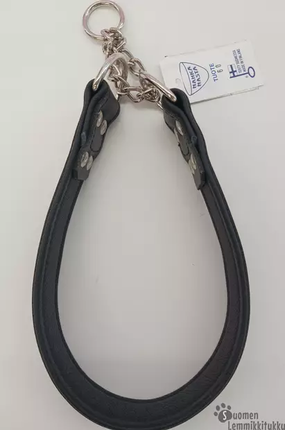 Puolikiristävä nahkapanta - Koiran puolikiristävät pannat - 39705 - 2