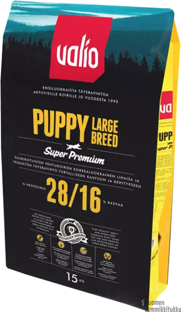 Valio Puppy large Breed 15kg - Kuivaruoka normaaliaktiiviselle koiralle - 39895 - 1