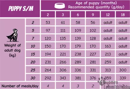 Puppy Small/medium (possupohjainen) 2kg - Koiran kuivaruoka - 42065 - 2