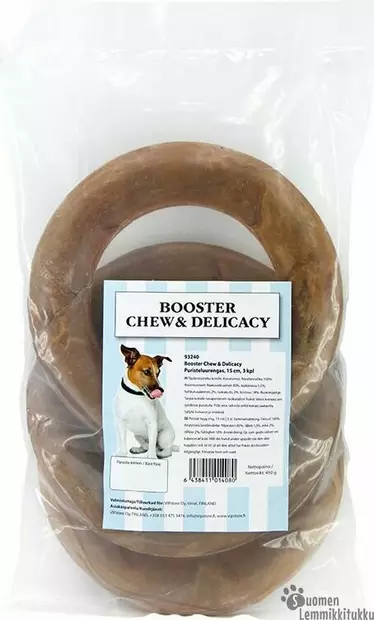 Booster Pururengas (puristerengas) 3kpl - Nahkaluut koiralle - 40445 - 1