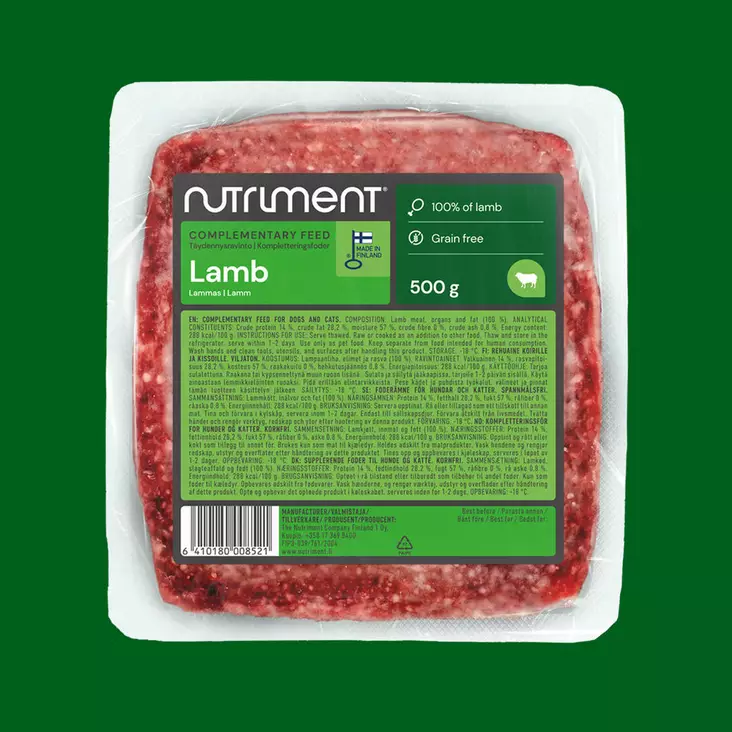 Nutriment Lamb 500g - Lampaanliha - 43105 - 1