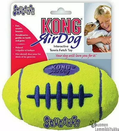 AirDog Squeaker Rugbypallo - Koiran pallot ja heittolelut - 40285 - 1