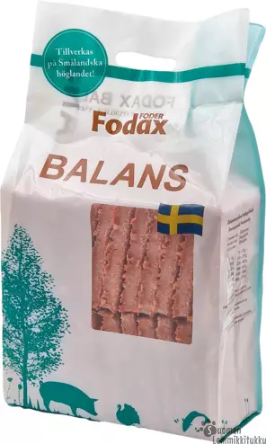 Fodax Balans 10kg, sika, kalkkuna & lohi - Koiran raakaruoka - 41735 - 1