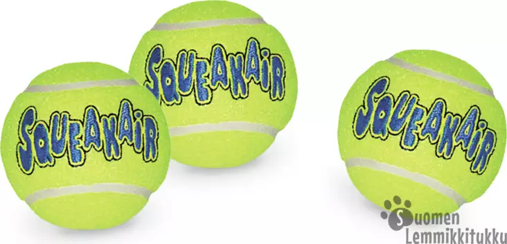 Kong Air Dog Squeaker pallot 3kpl - Koiran pallot ja heittolelut - 40295 - 1