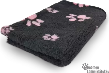 Makuualusta, Musta vaaleanpunaisilla tassuilla - Koiran pedit - 42426 - 1