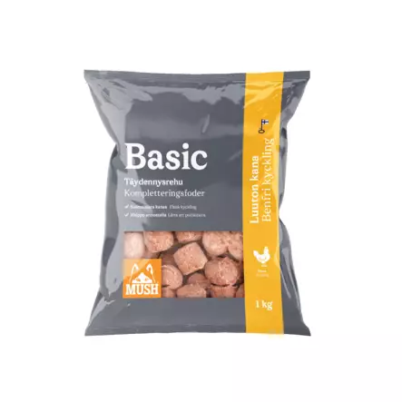 Mush Basic Luuton kana 6x1kg - Mush raakaruoka - 4316 - 1