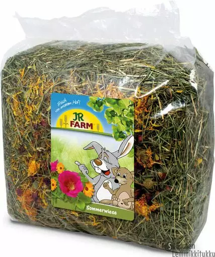 Basic Kesäinen Niitty (hibiscus, kehäkukka, ruusu) 500g - Kanin ja jyrsijän heinät, kuivikkeet - 41986 - 1