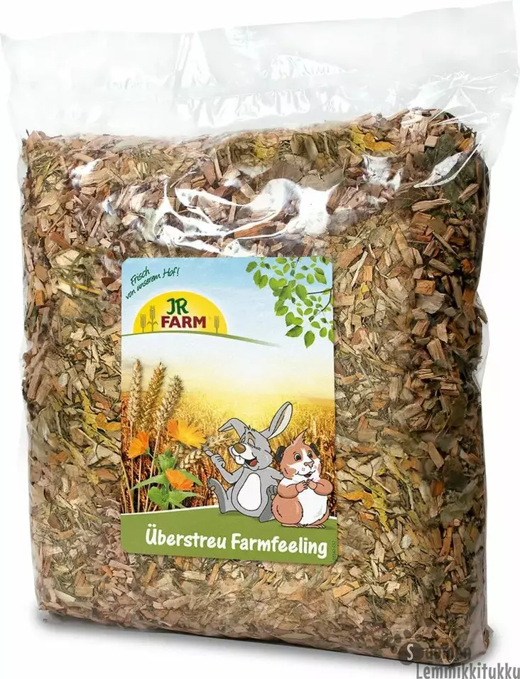 Farm Feeling syötävä kuivike & herkku kaneille ja jyrsijöille 10l - Kanin ja jyrsijän heinät, kuivikkeet - 42556 - 1
