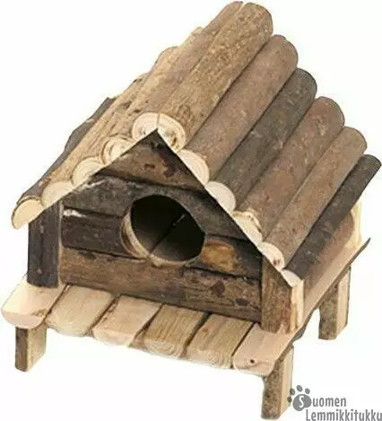 Karlie Flamingotalo HudsonBay 14x12x13cm - Kanin ja jyrsijän mökit ja sisustus - 41066 - 1