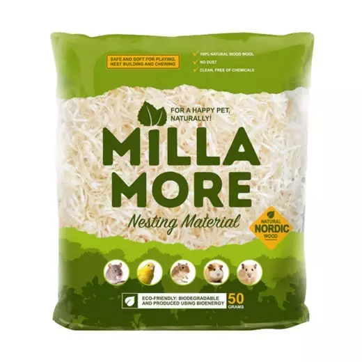 Millamore Pesämateriaali 50g - Kanin ja jyrsijän heinät, kuivikkeet - 43116 - 1