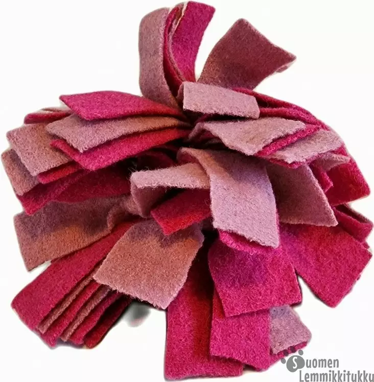 Nuuskupallo, lampaan villaa, käsintehty Suomessa - Koiran aktivointilelut, pelit ja kupit - 41356 - 1