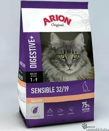 Original Kissa Adult SENSIBLE herkkävatsaisille 2kg - Kissan kuivaruoka - 38396 - 1