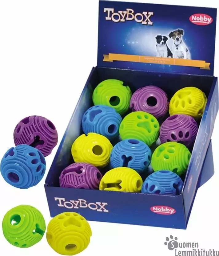 Nobby TPR pehmopallo keltainen - Koiran aktivointilelut, pelit ja kupit - 41176 - 1