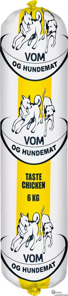 Vom Taste Kana pötkö 3x6kg - Vom raakaruoka - 40536 - 1