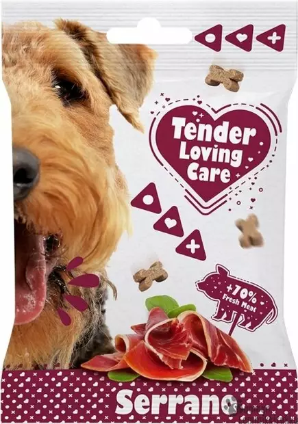 TLC Soft Snack Pehmeä makupala Serranokinkku - Pehmeät makupalat koiralle - 38767 - 1