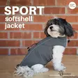 Brava sport softshell takki harmaa, koko 55cm - Koiran kevyttakit ja villapaidat - 42727 - 1