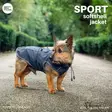 Brava sport softshell takki harmaa, koko 55cm - Koiran kevyttakit ja villapaidat - 42727 - 5