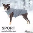 Brava sport softshell takki harmaa, koko 55cm - Koiran kevyttakit ja villapaidat - 42727 - 7
